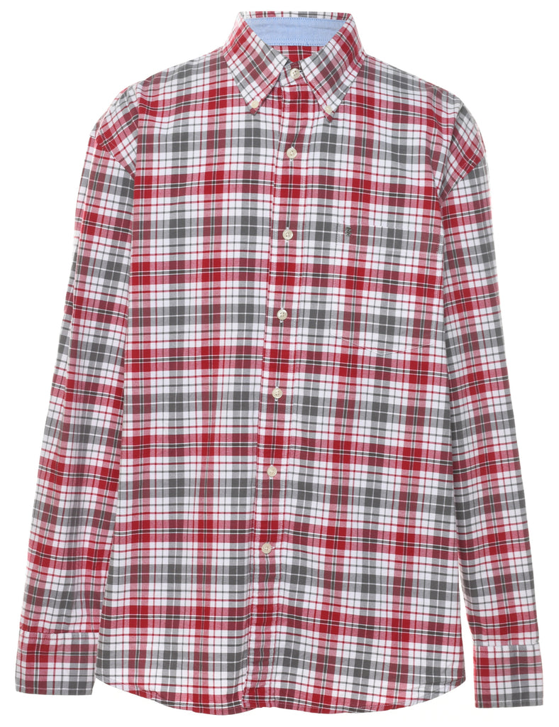 Izod Checked Shirt - L