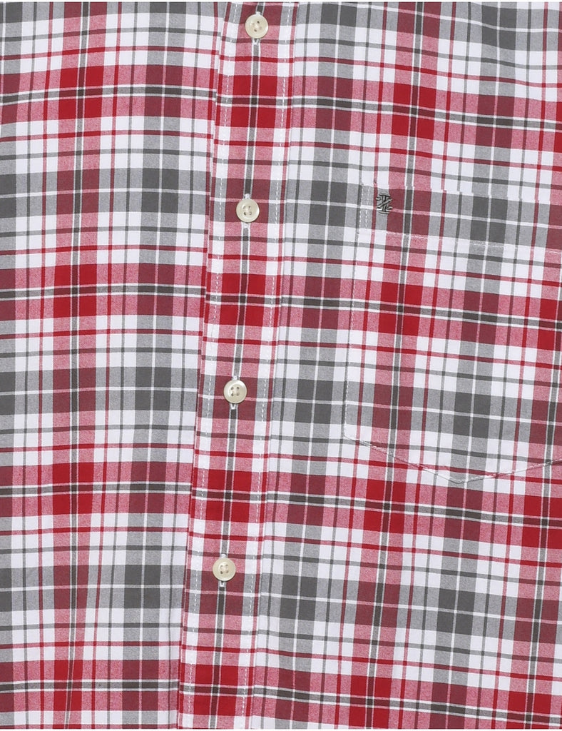 Izod Checked Shirt - L