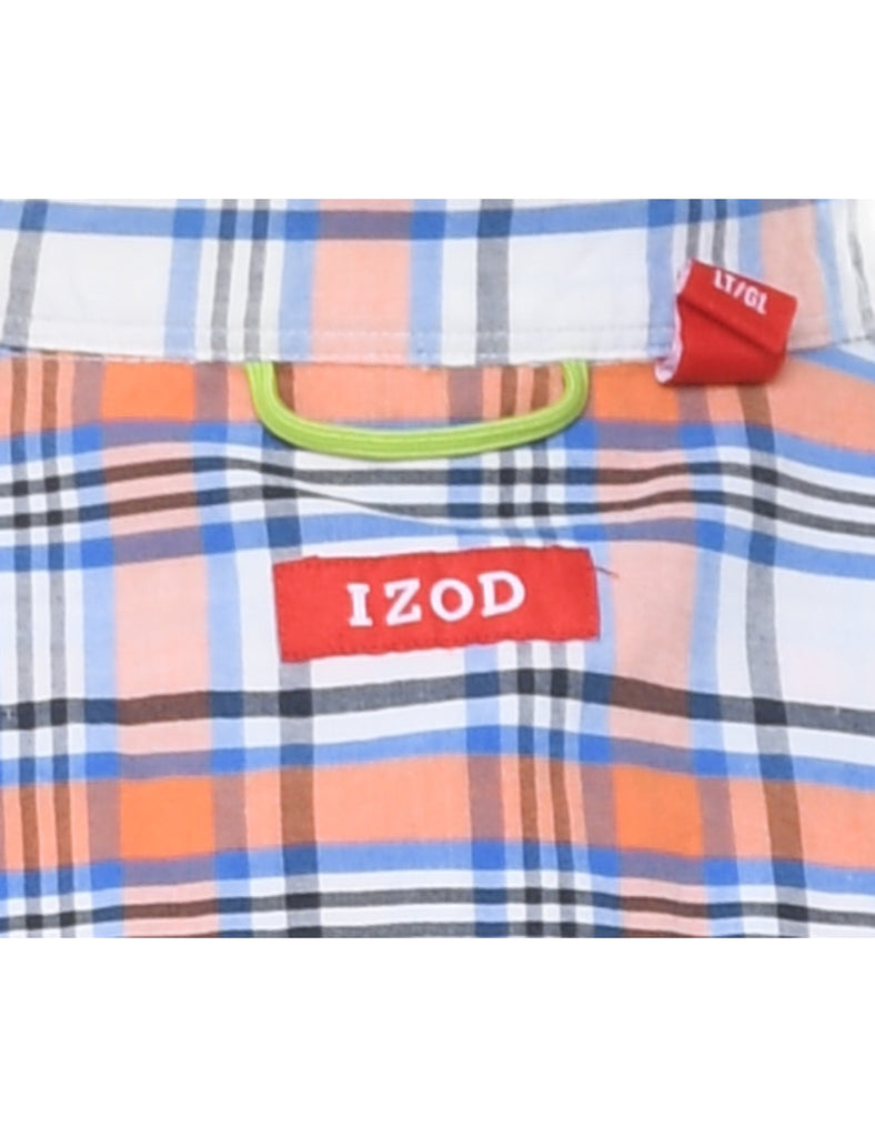 Izod Checked Shirt - L