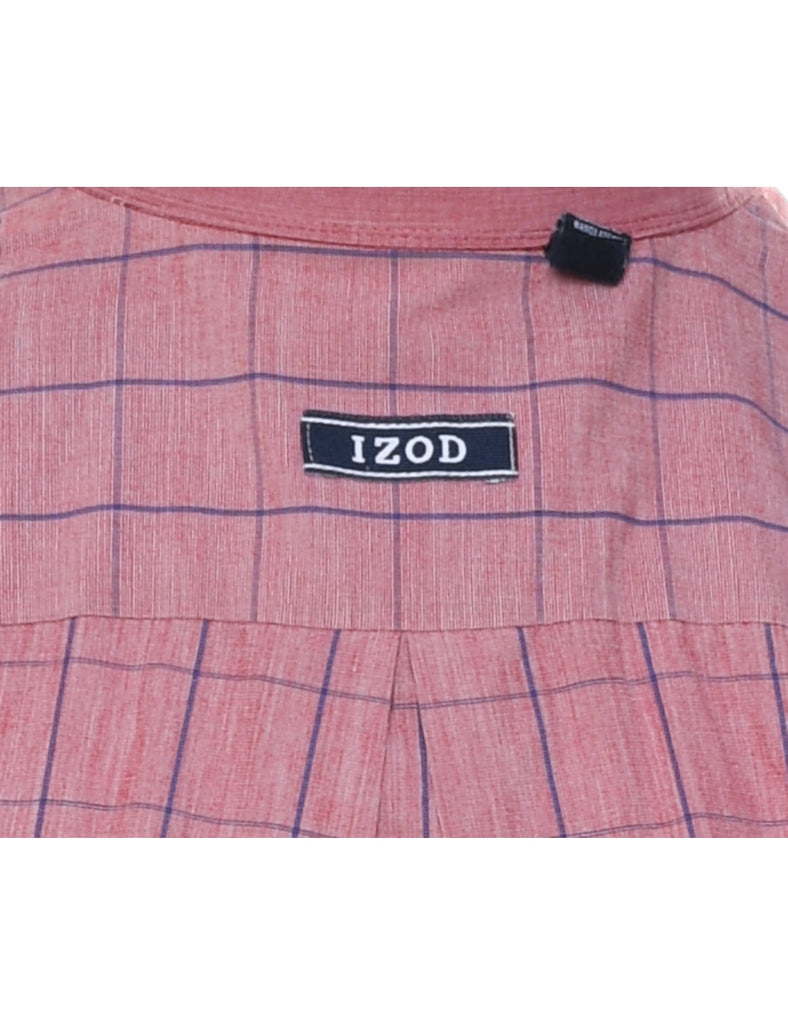 Izod Checked Shirt - M