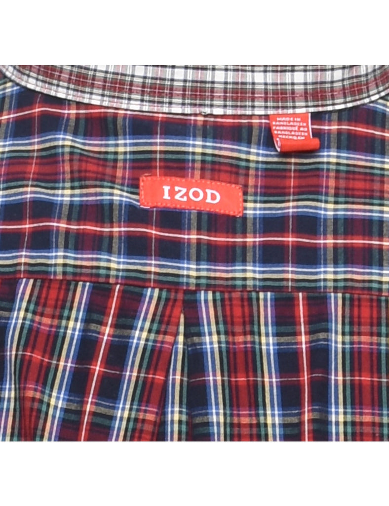 Izod Checked Shirt - XL