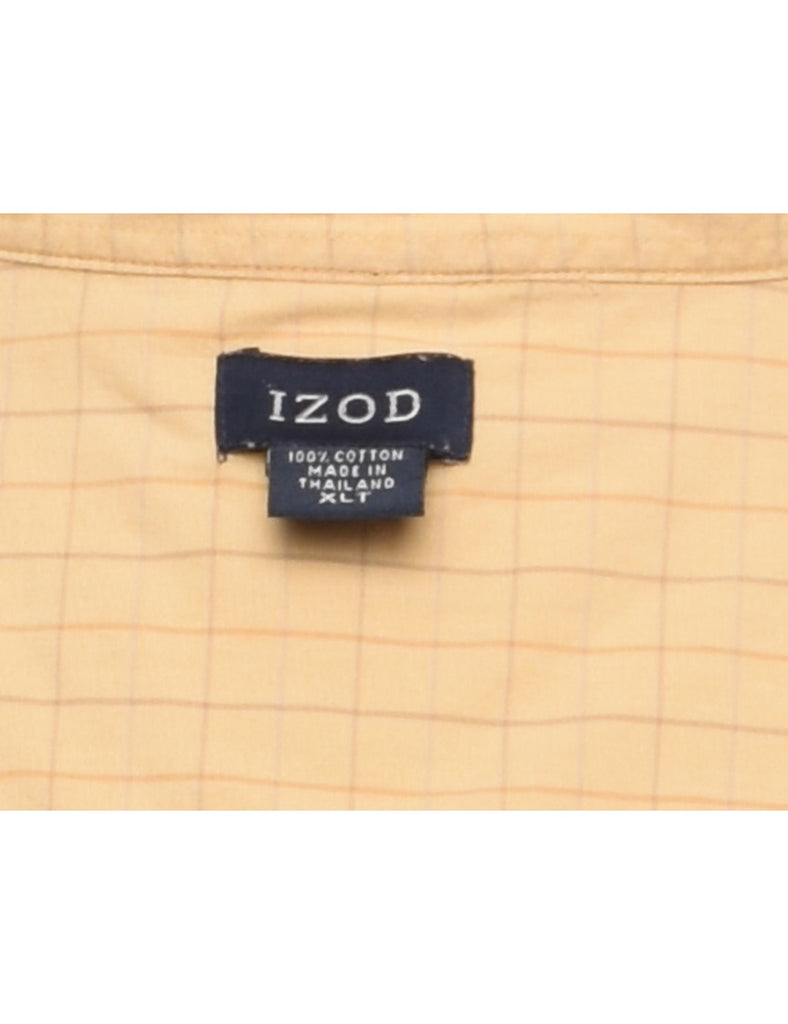 Izod Checked Shirt - XL