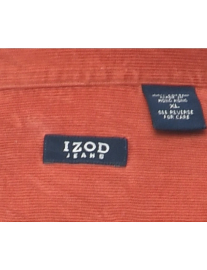 Izod Corduroy Shirt - XL