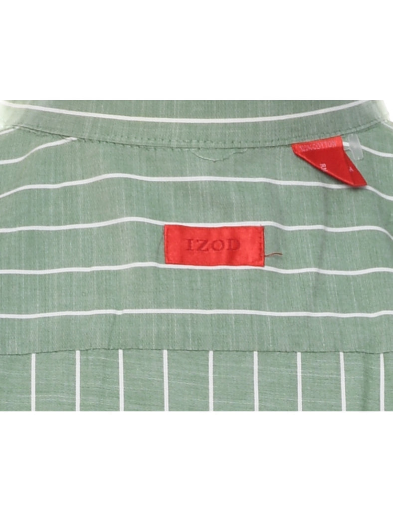 Izod Striped Shirt - L