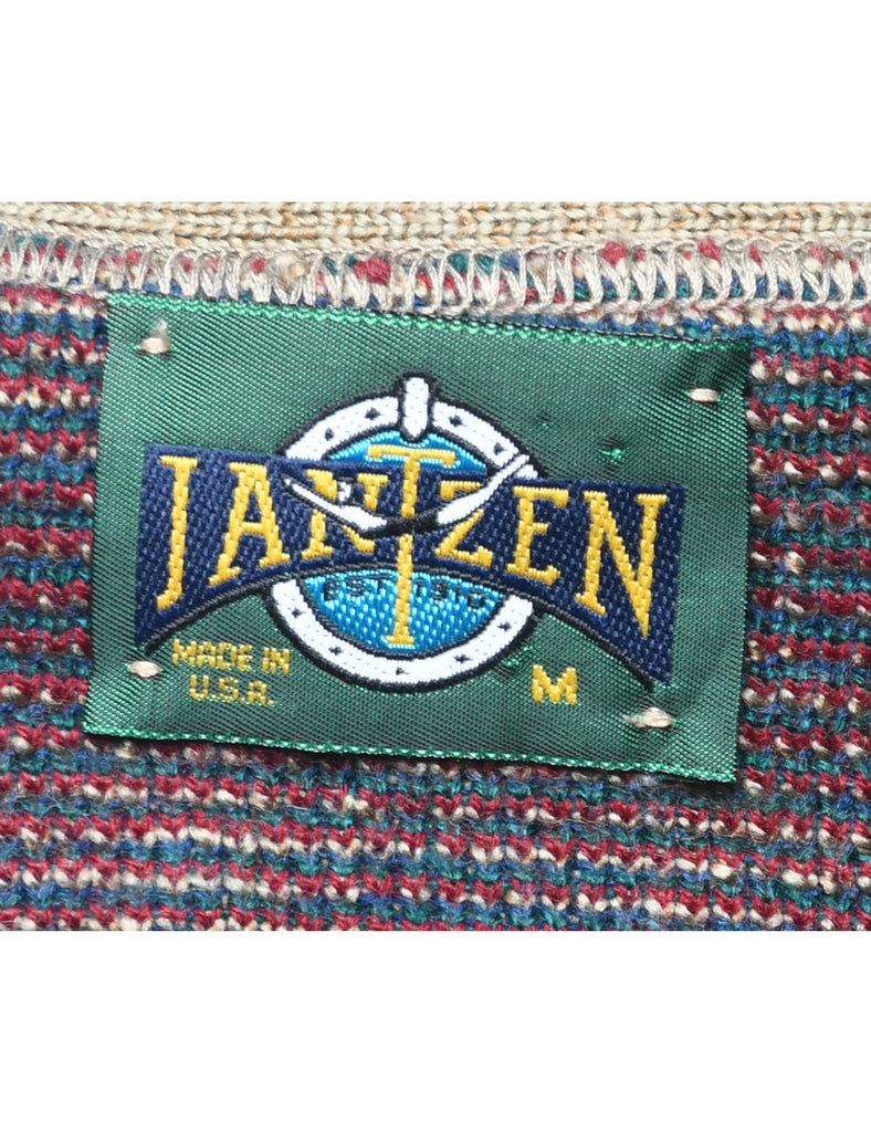 Jantzen Checked Vest - M