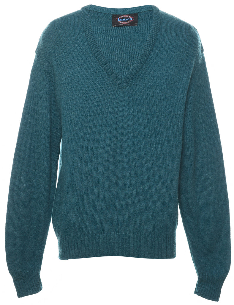 Jantzen Green Jumper - M