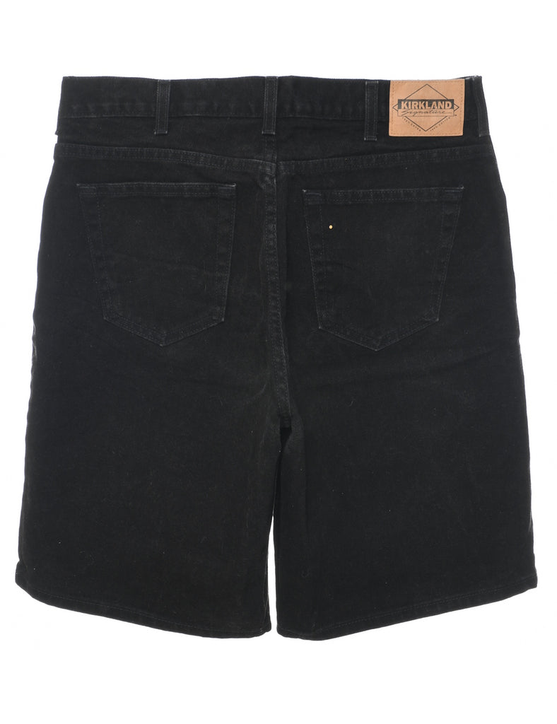 Kirkland Black Denim Shorts - W34 L10