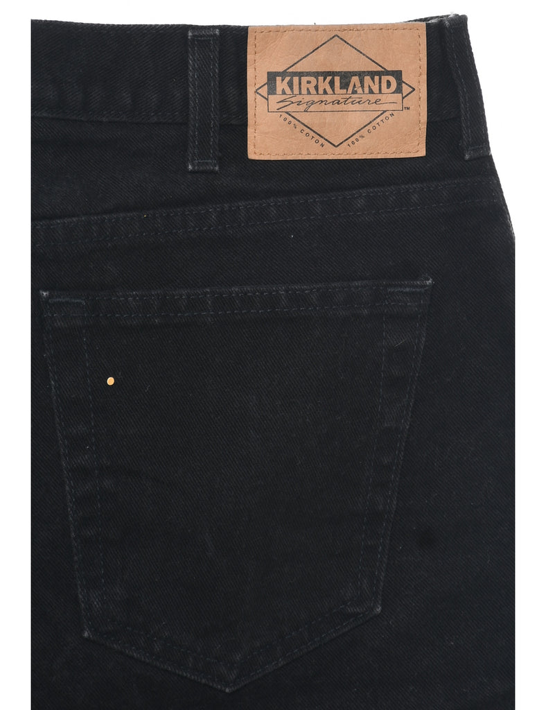 Kirkland Black Denim Shorts - W34 L10