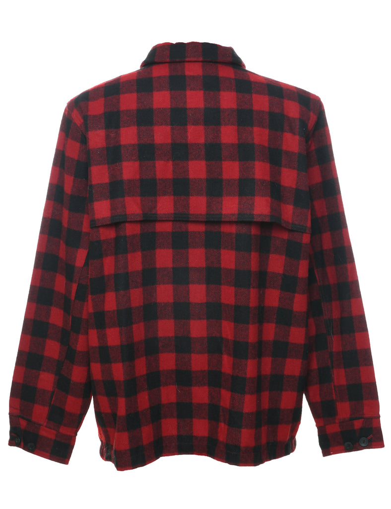 L.L. Bean Checked Jacket - L