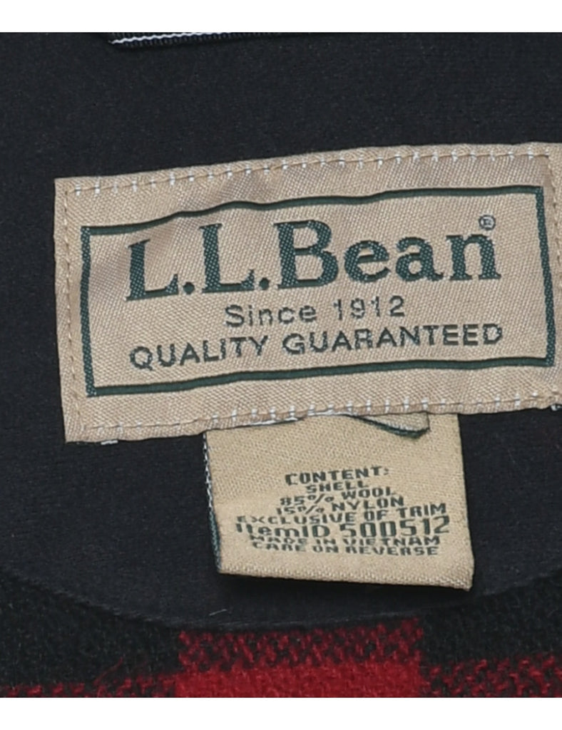 L.L. Bean Checked Jacket - L