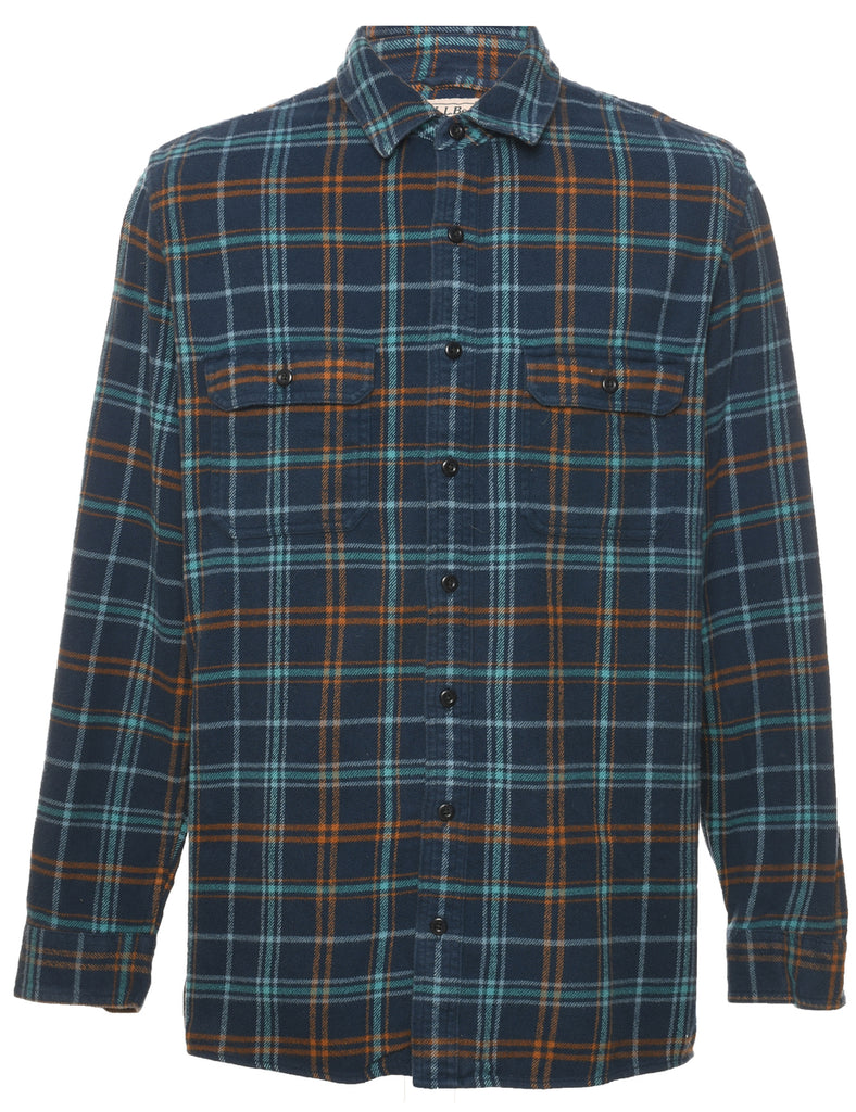 L.L. Bean Checked Shirt - M