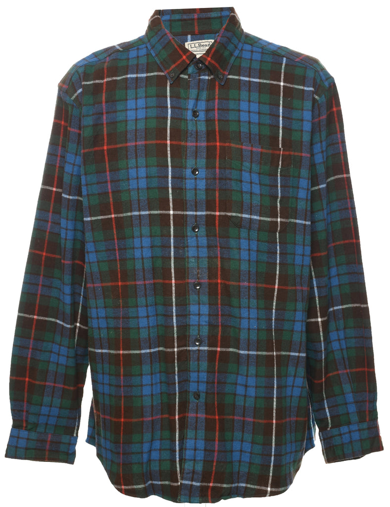 L.L. Bean Checked Shirt - L