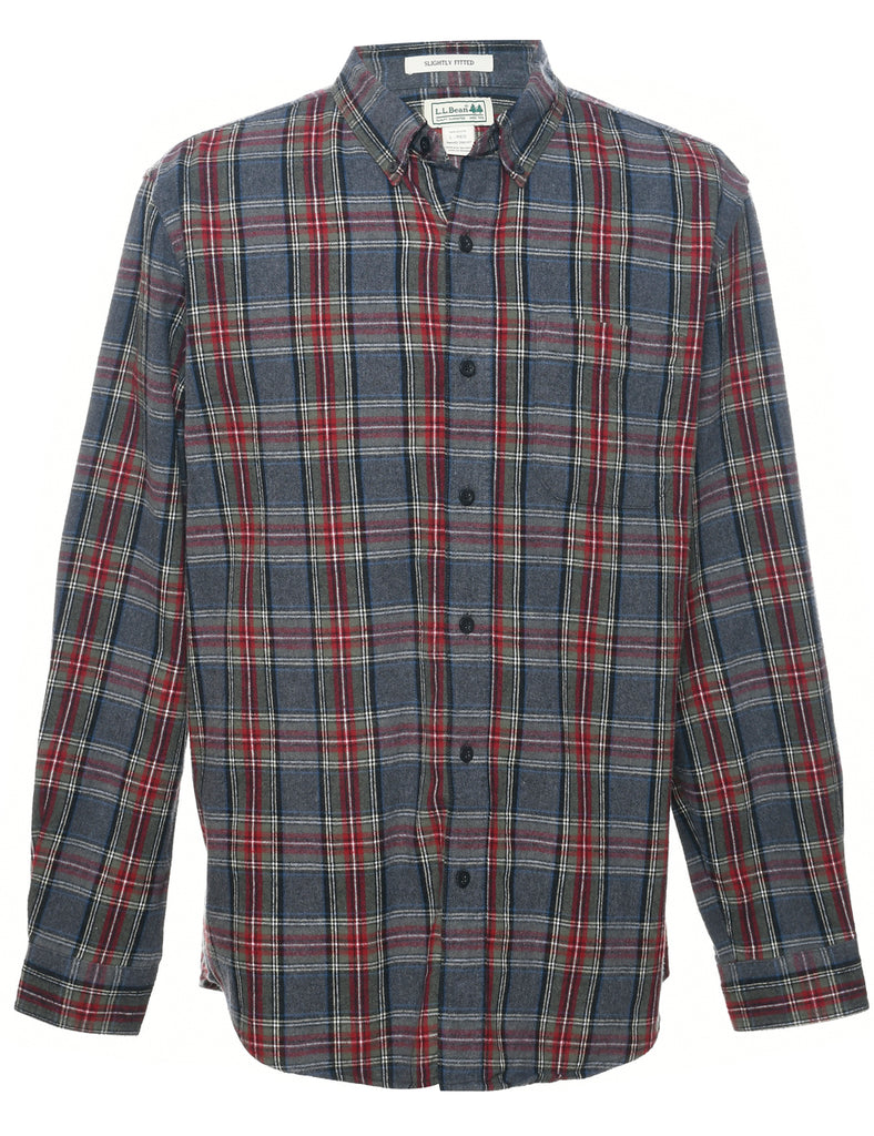 L.L. Bean Checked Shirt - L