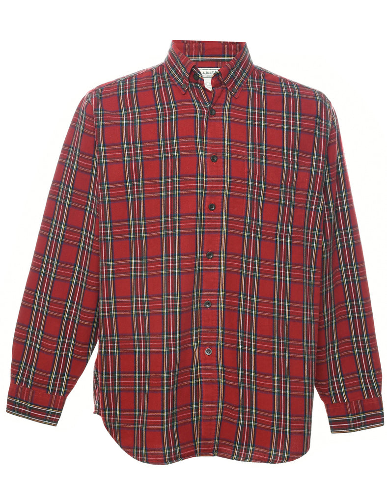 L.L. Bean Checked Shirt - M