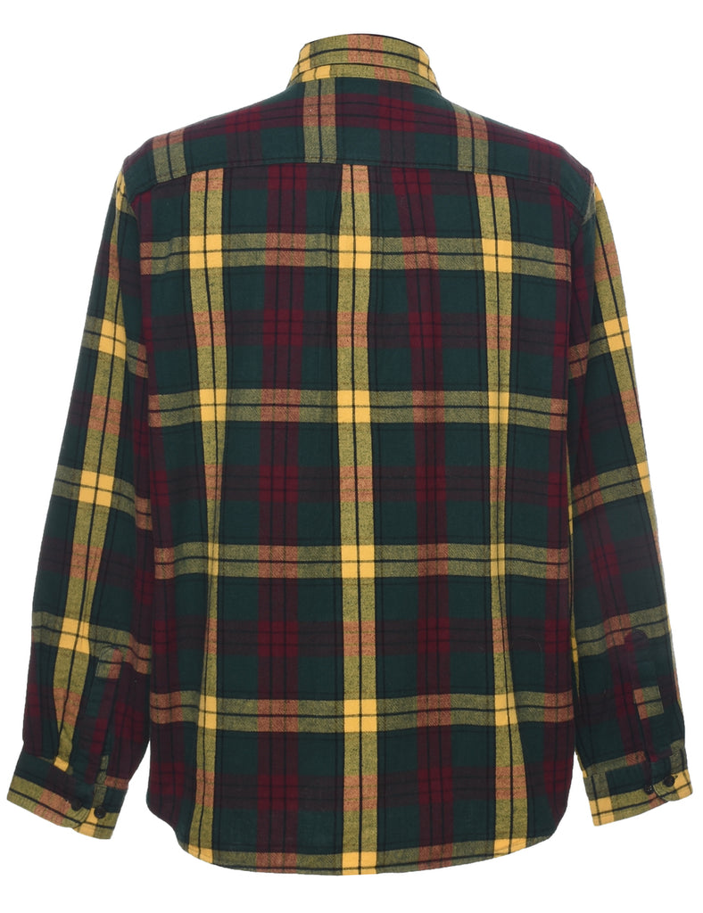 L.L. Bean Checked Shirt - L