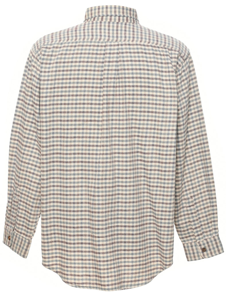 L.L. Bean Checked Shirt - L