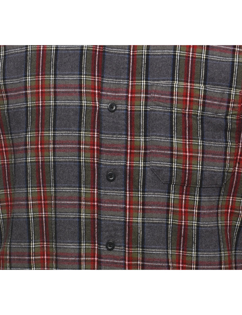 L.L. Bean Checked Shirt - L