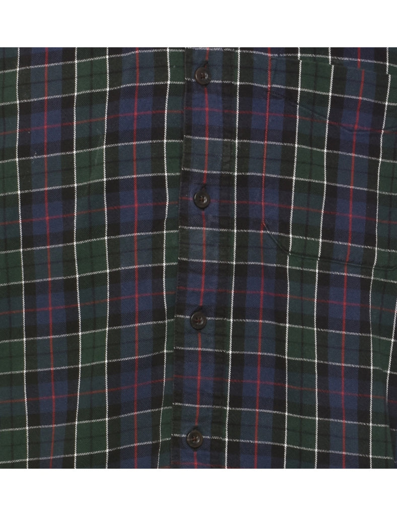 L.L. Bean Checked Shirt - M