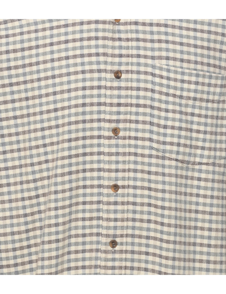 L.L. Bean Checked Shirt - L