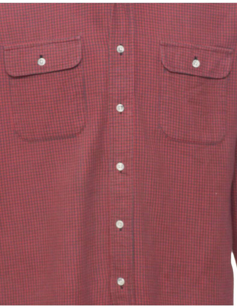 L.L. Bean Checked Shirt - M