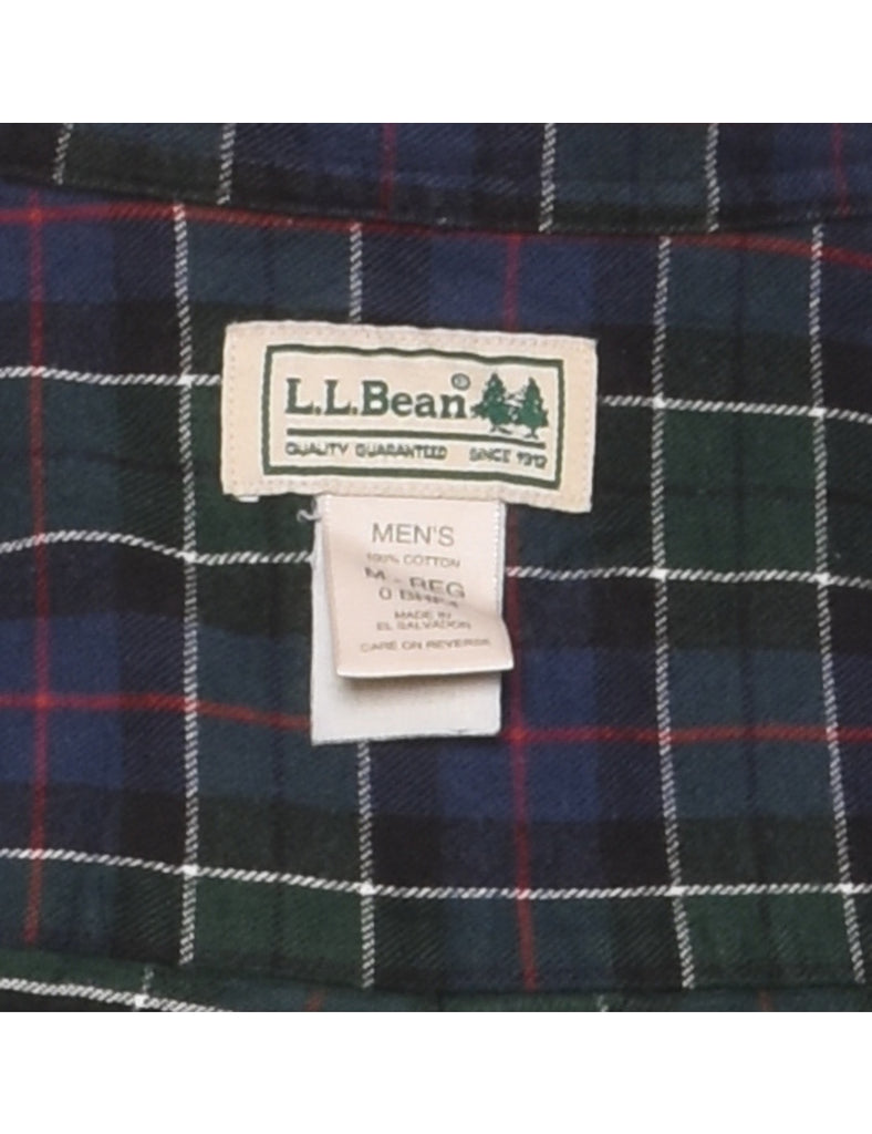 L.L. Bean Checked Shirt - M