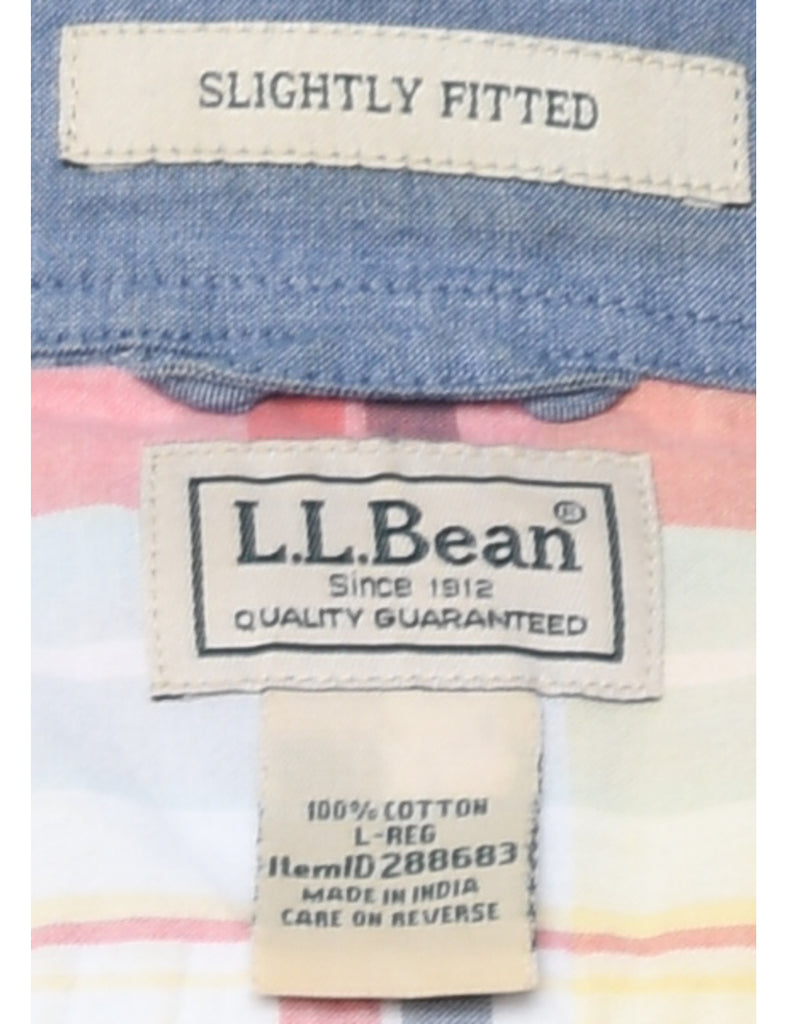 L.L. Bean Checked Shirt - L