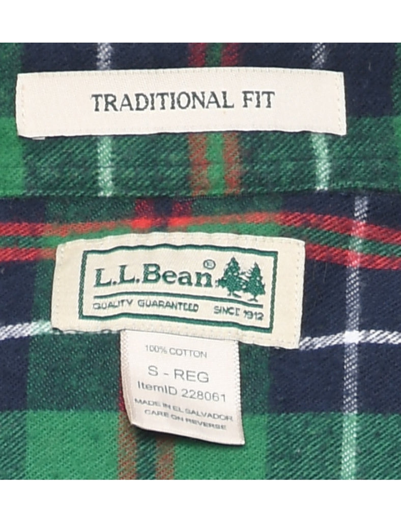 L.L. Bean Checked Shirt - S