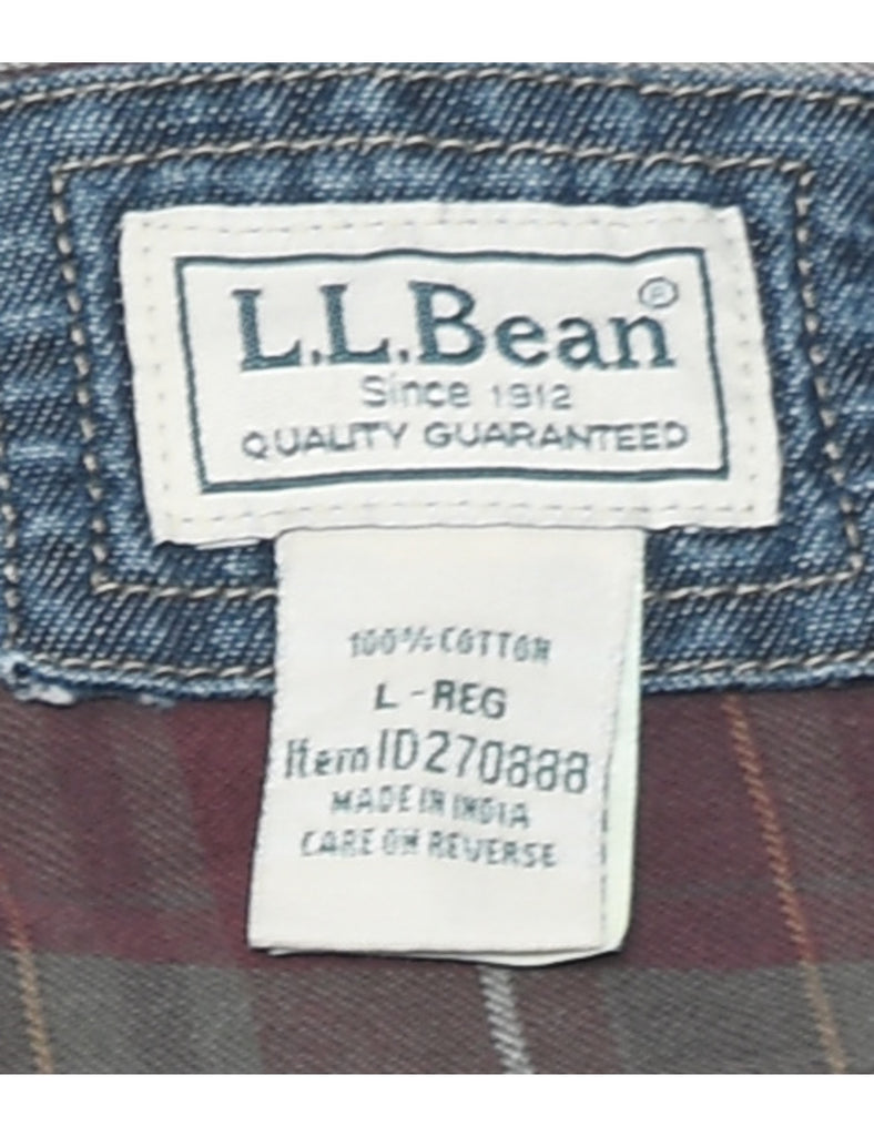 L.L. Bean Denim Shirt - L