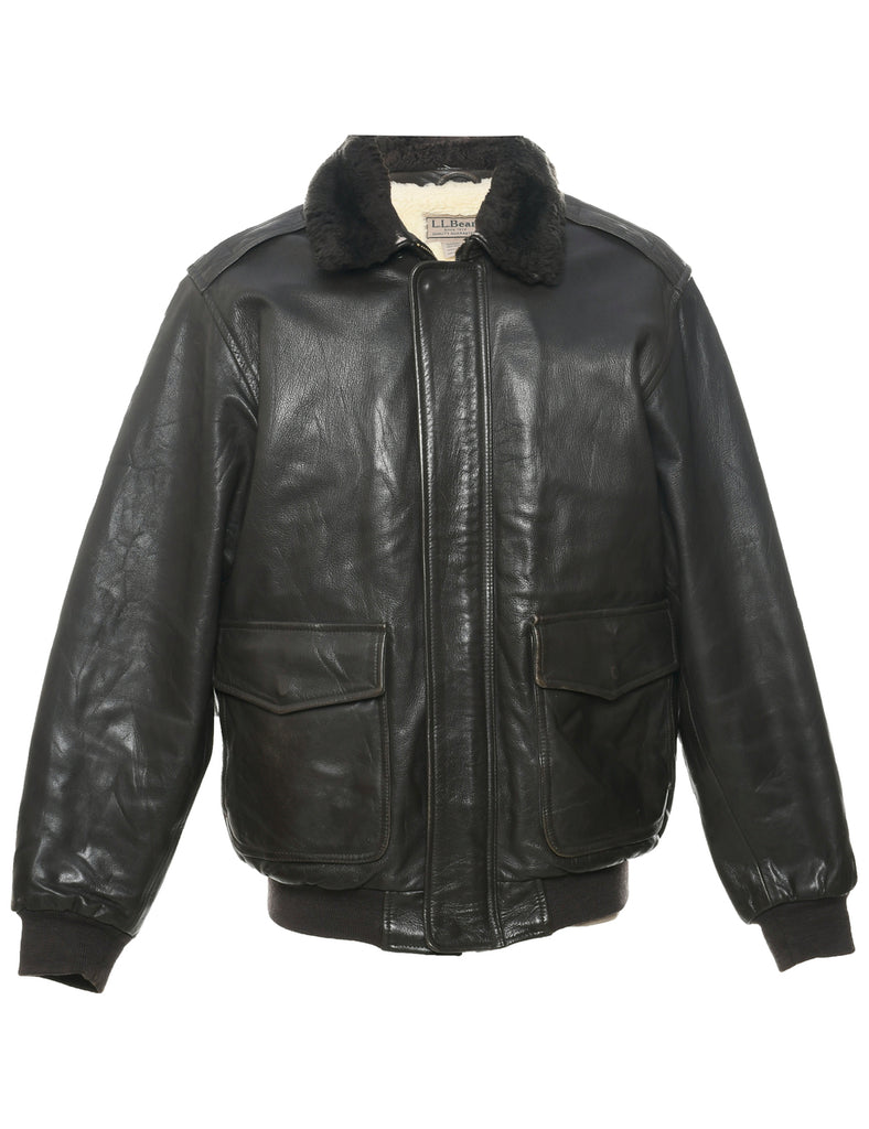 L.L. Bean Leather Jacket - M