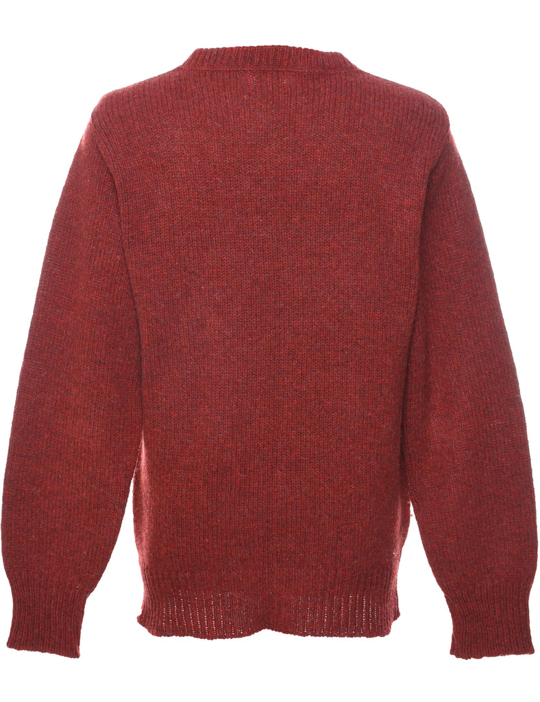 L.L. Bean Maroon Jumper - M