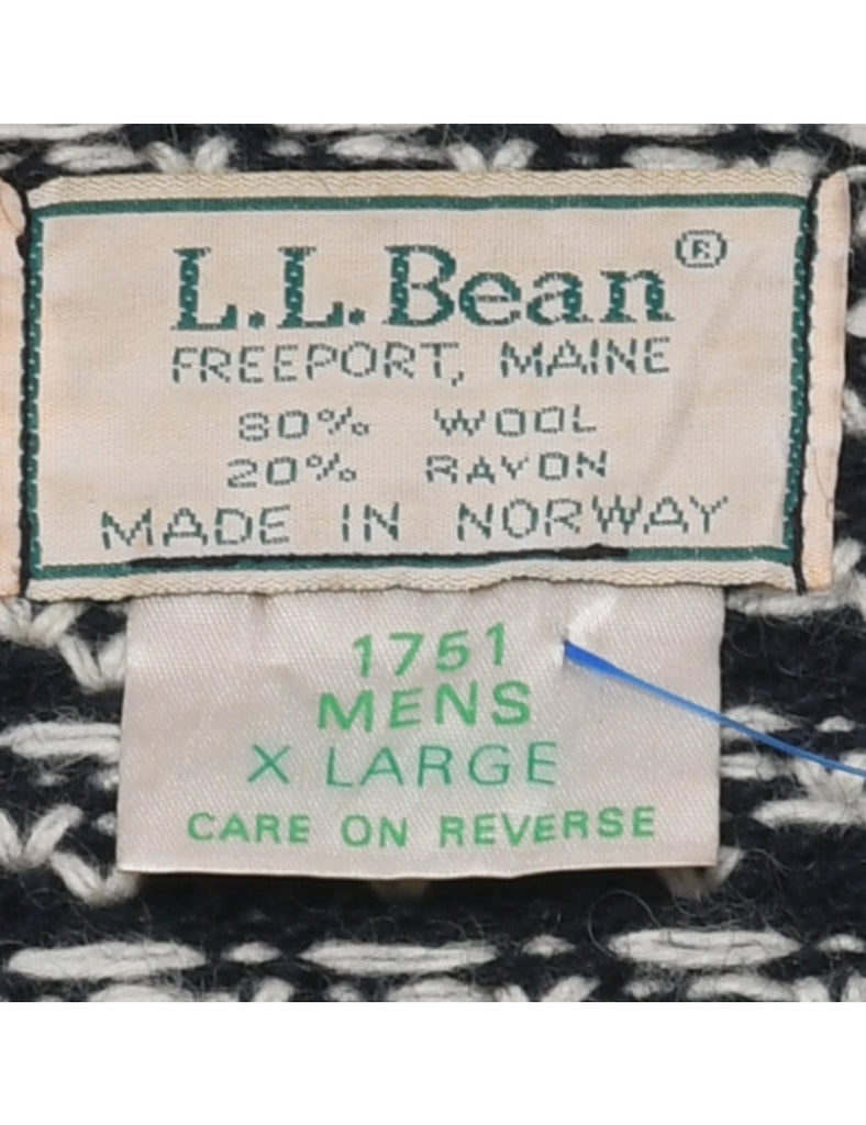 L.L. Bean Navy Jumper - XL