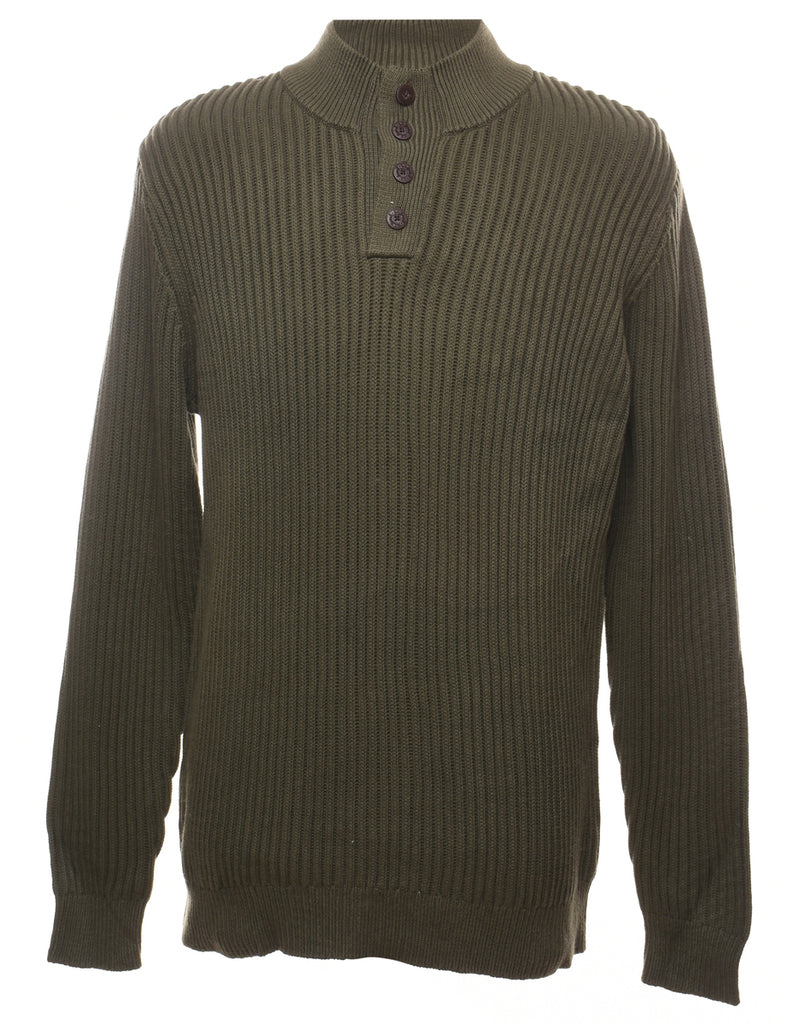 L.L. Bean Polo Neck Jumper - L