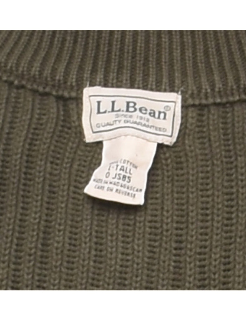 L.L. Bean Polo Neck Jumper - L