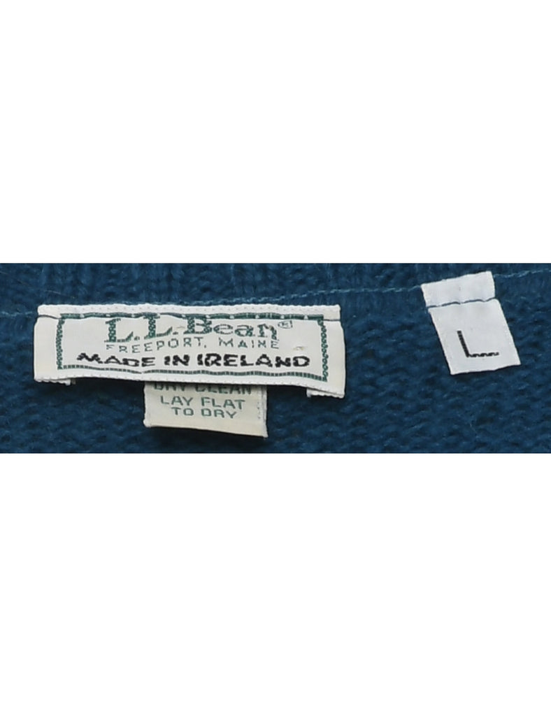 L.L. Bean Teal Jumper - L