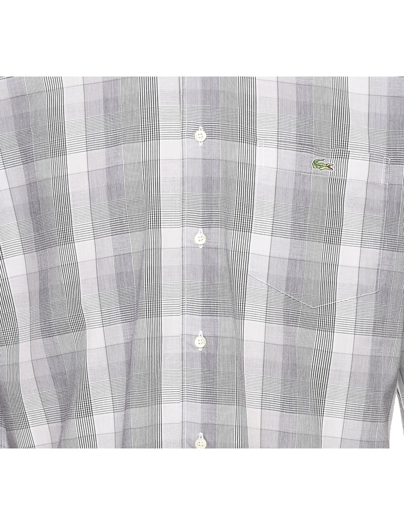 Lacoste Checked Shirt - M