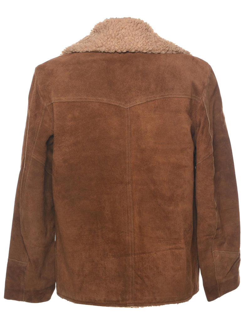 Lake Land Shearling Suede Jacket - L