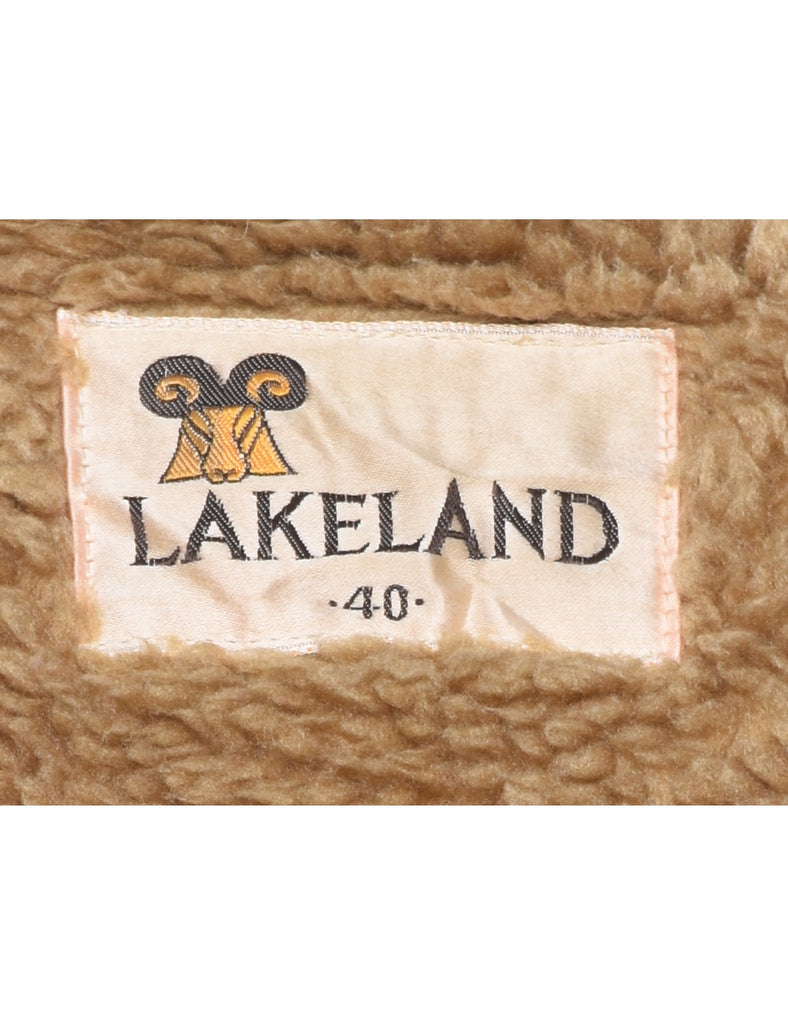 Lake Land Shearling Suede Jacket - M