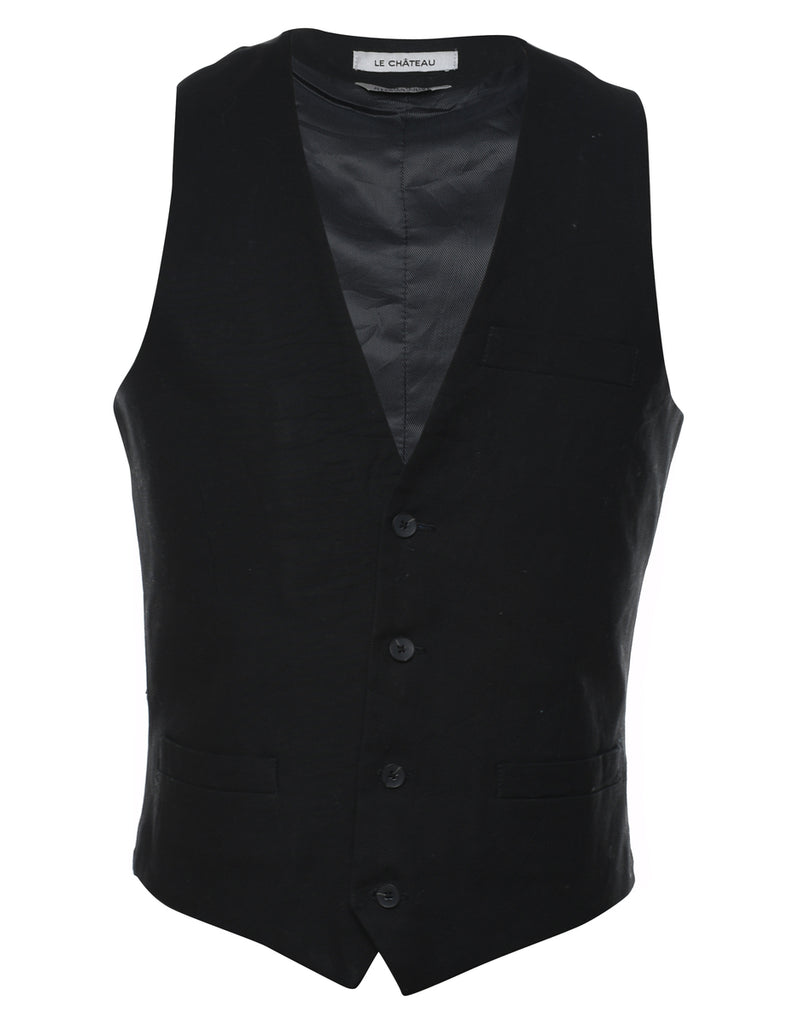 Le Chateau Black Waistcoat - M