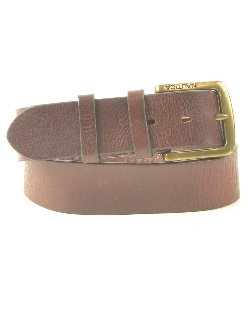 Leather Brown Belt - M