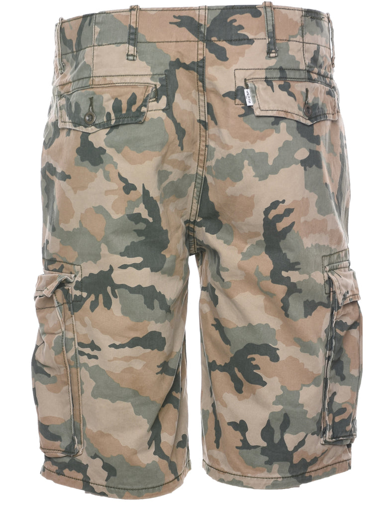 Levi's Camouflage Print Shorts - W31 L10