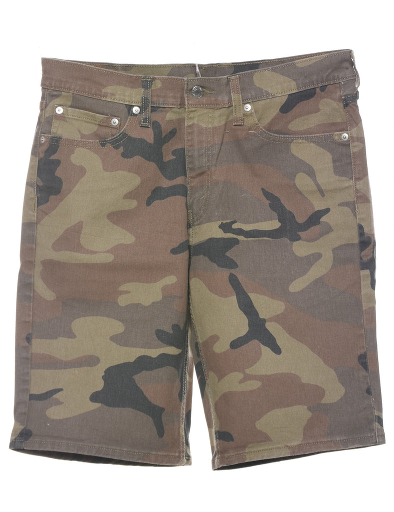 Levi's Camouflage Shorts - W34 L11