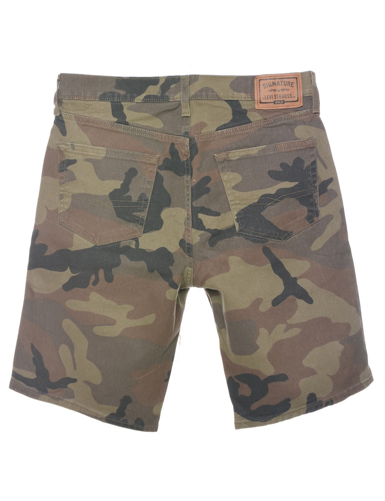 Levi's Camouflage Shorts - W34 L11