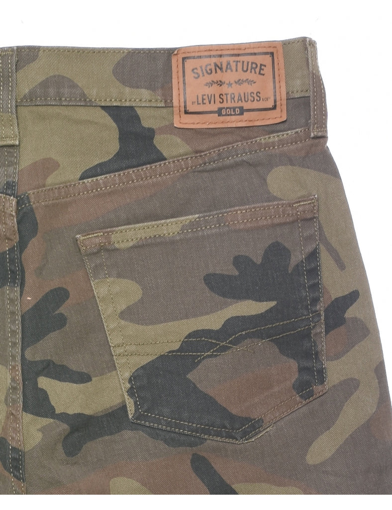 Levi's Camouflage Shorts - W34 L11