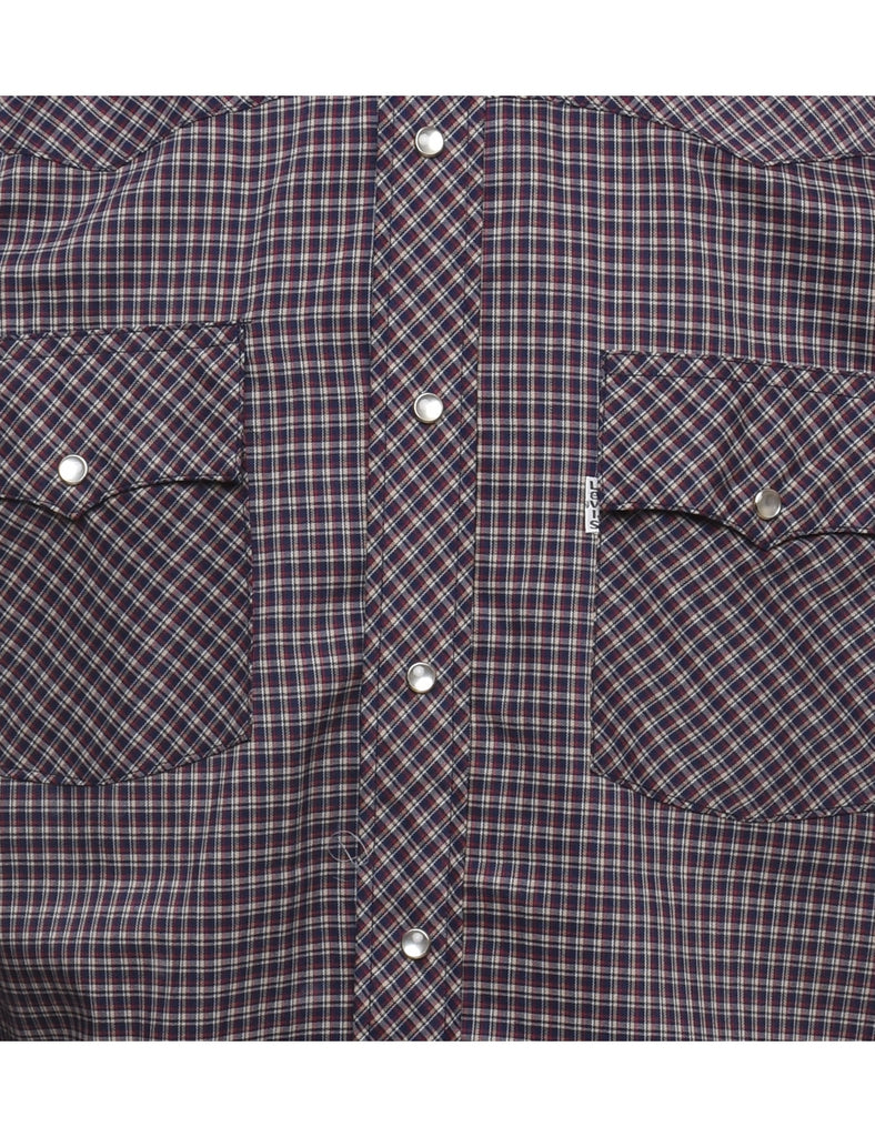 Levi's Checked Western Shirt - M