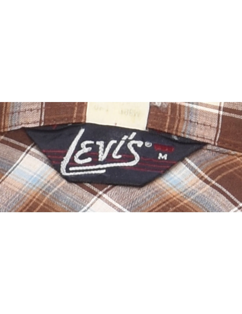 Levi's Checked Western Shirt - S