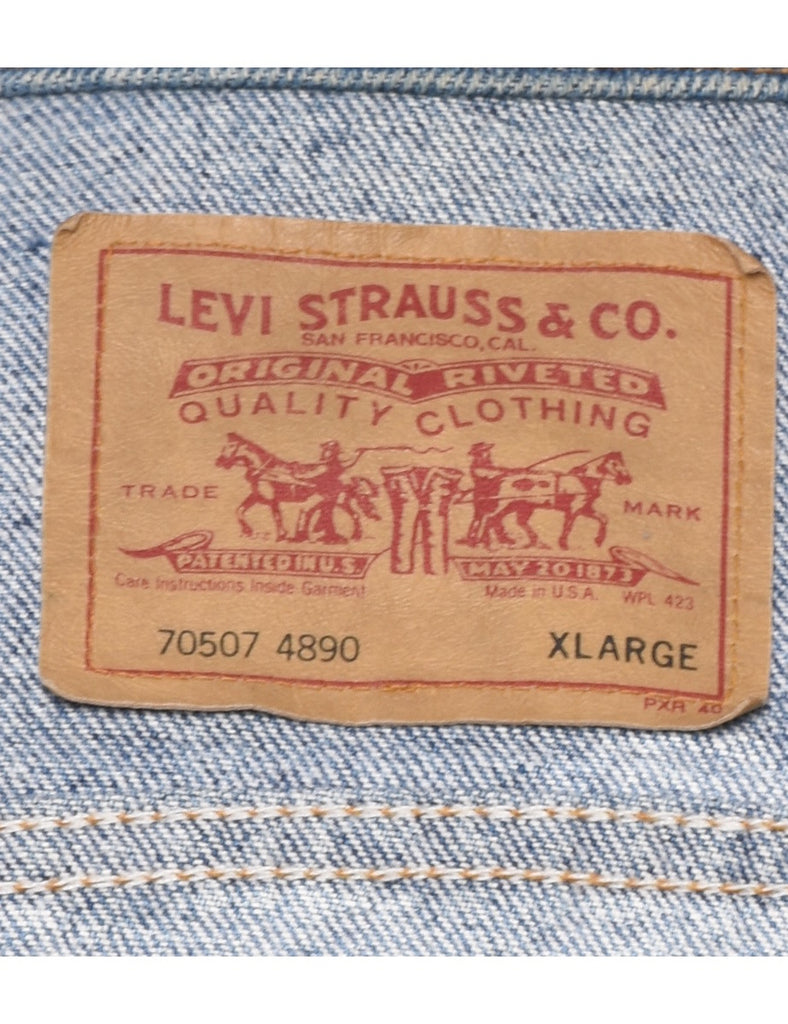 Levi's Customised Denim Jacket - XL