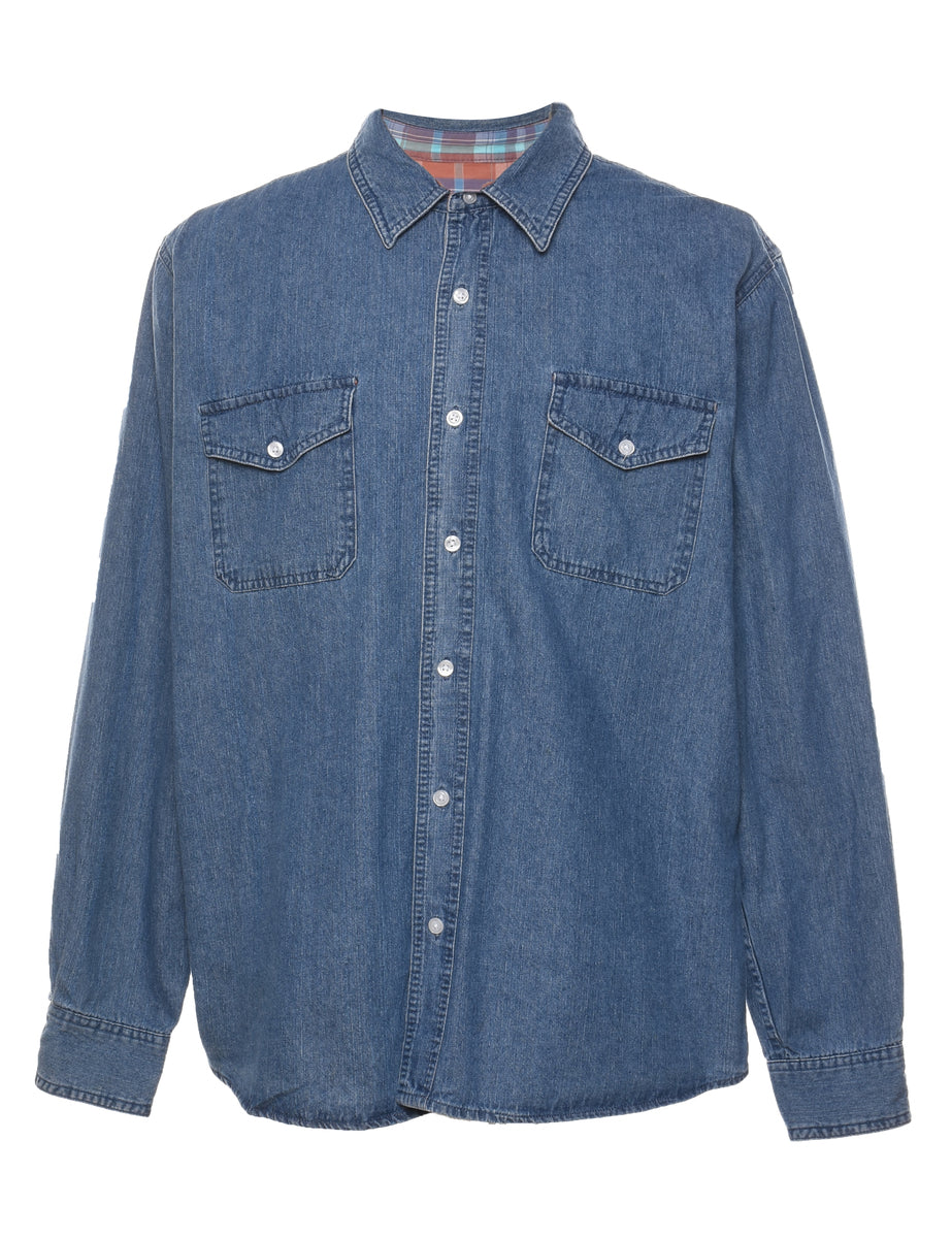 Levi s Medium Wash Denim Shirt XL