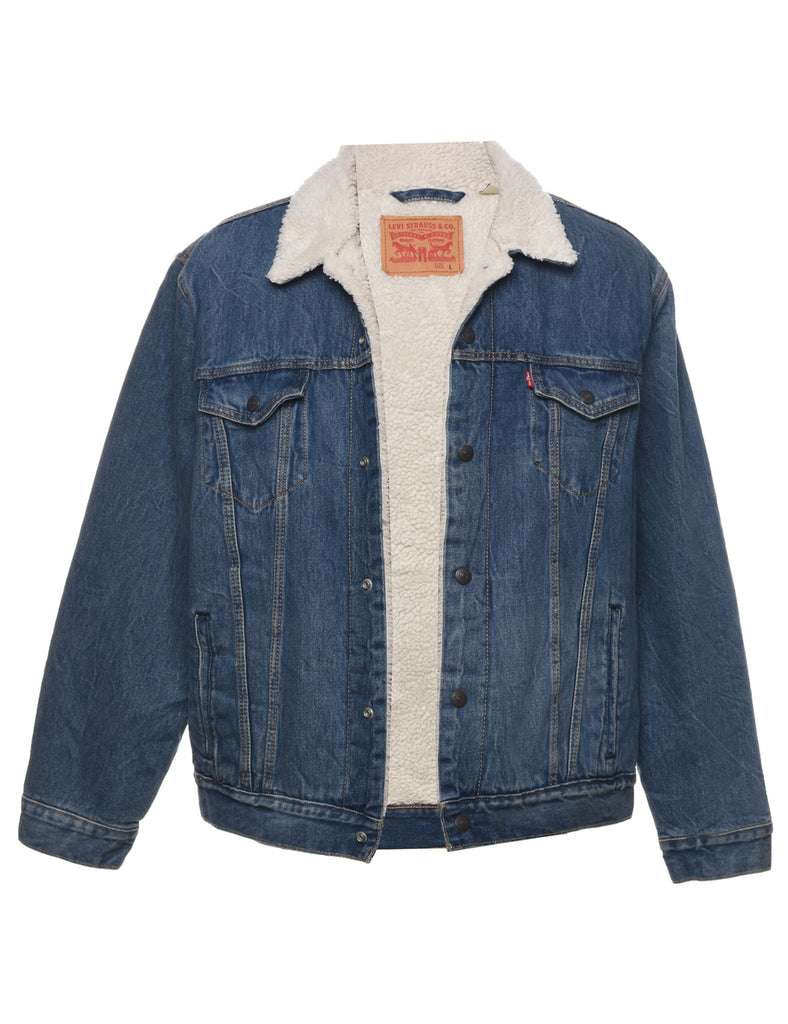 Levi's Shearling Denim Jacket - L