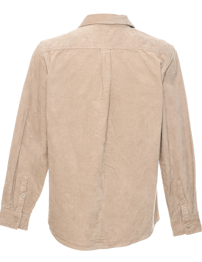 Light Brown Corduroy Shirt - L