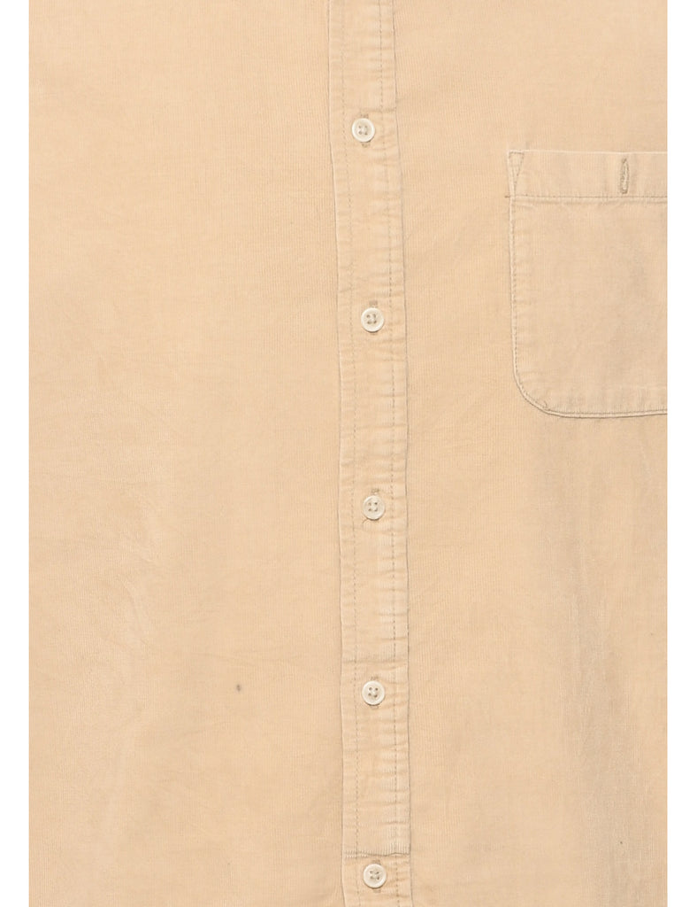 Light Brown Corduroy Shirt - M